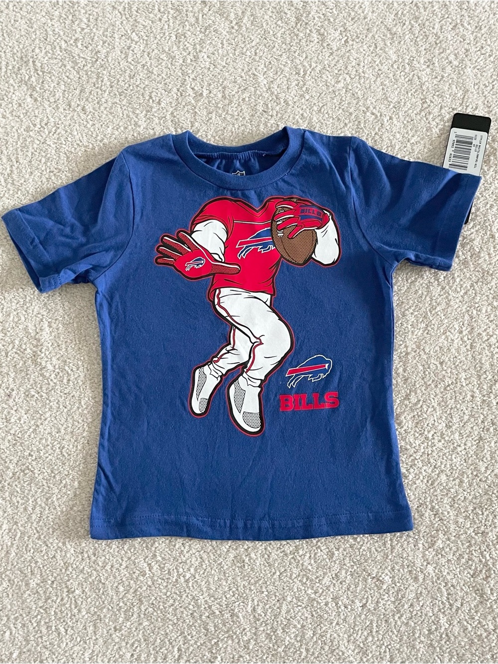 Buffalo Bills Short Sleeve Tee, Sz 4T NWT